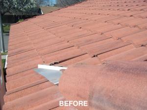 Tile Roof Before
