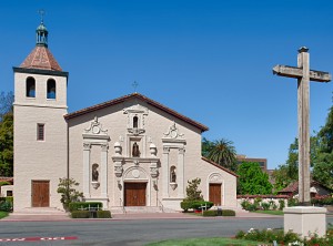 Santa Clara University - Old Mission Church  - California