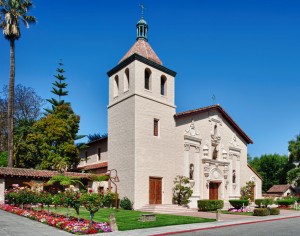 Santa Clara University - Old Mission Church - California